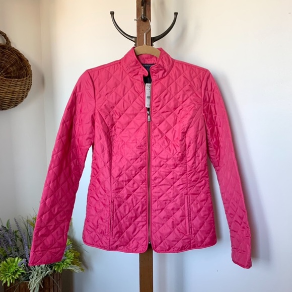 Brooks Brothers Jackets & Blazers - NWT Brooks Brothers Pink Quilted Jacket sz 0 XS / SM
